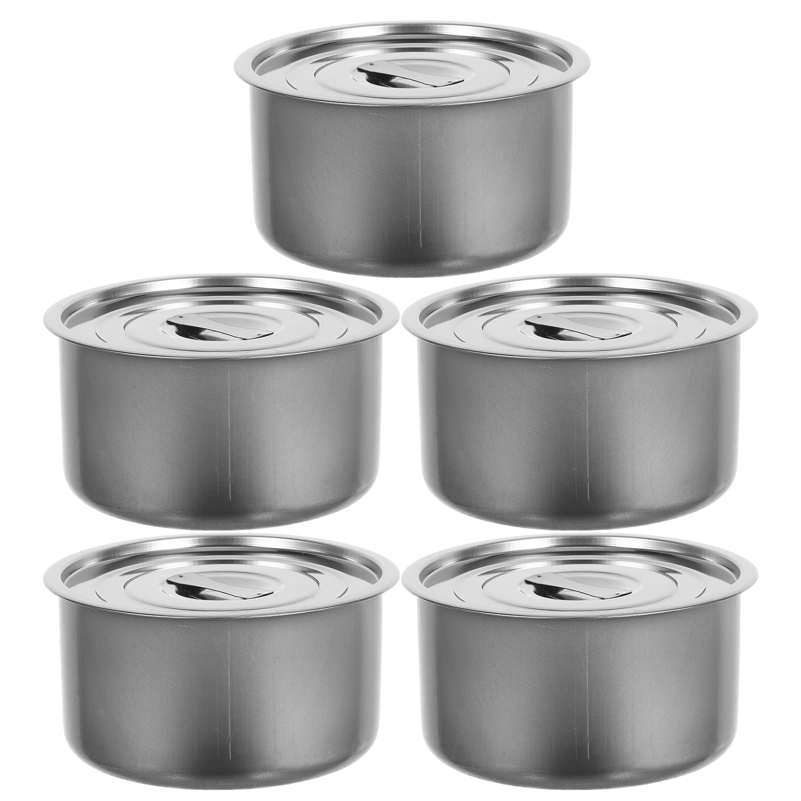 Sauce Dipping Cup - 5Pcs Stainless Steel Steam Bowl Compact