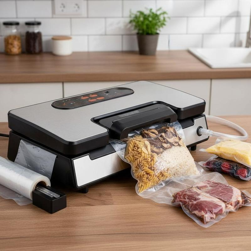 Meal Prep Manual - Food Preservation System 90Kpa 130W Dual