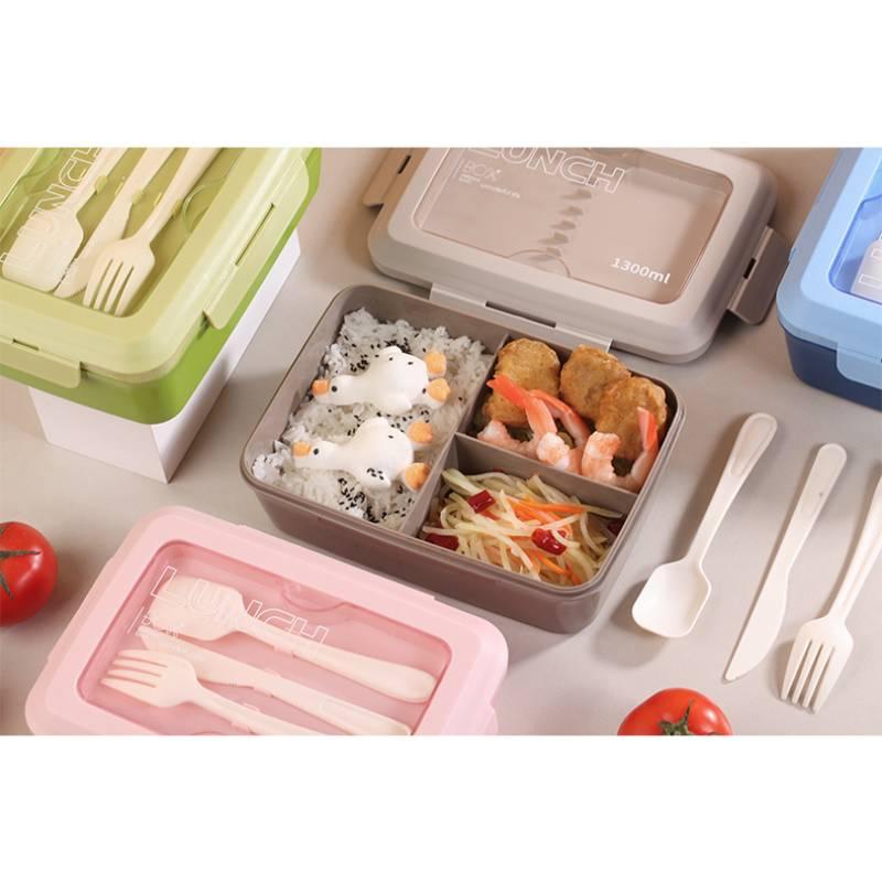 Meal Prep Gym - Three Compartment Lunch Box for Adults