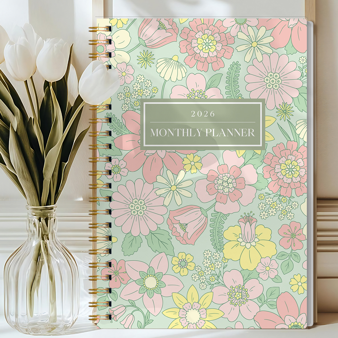2026 A5 Monthly Planner, Flora - Meal Prep Weekly incelemesi ve fiyatı