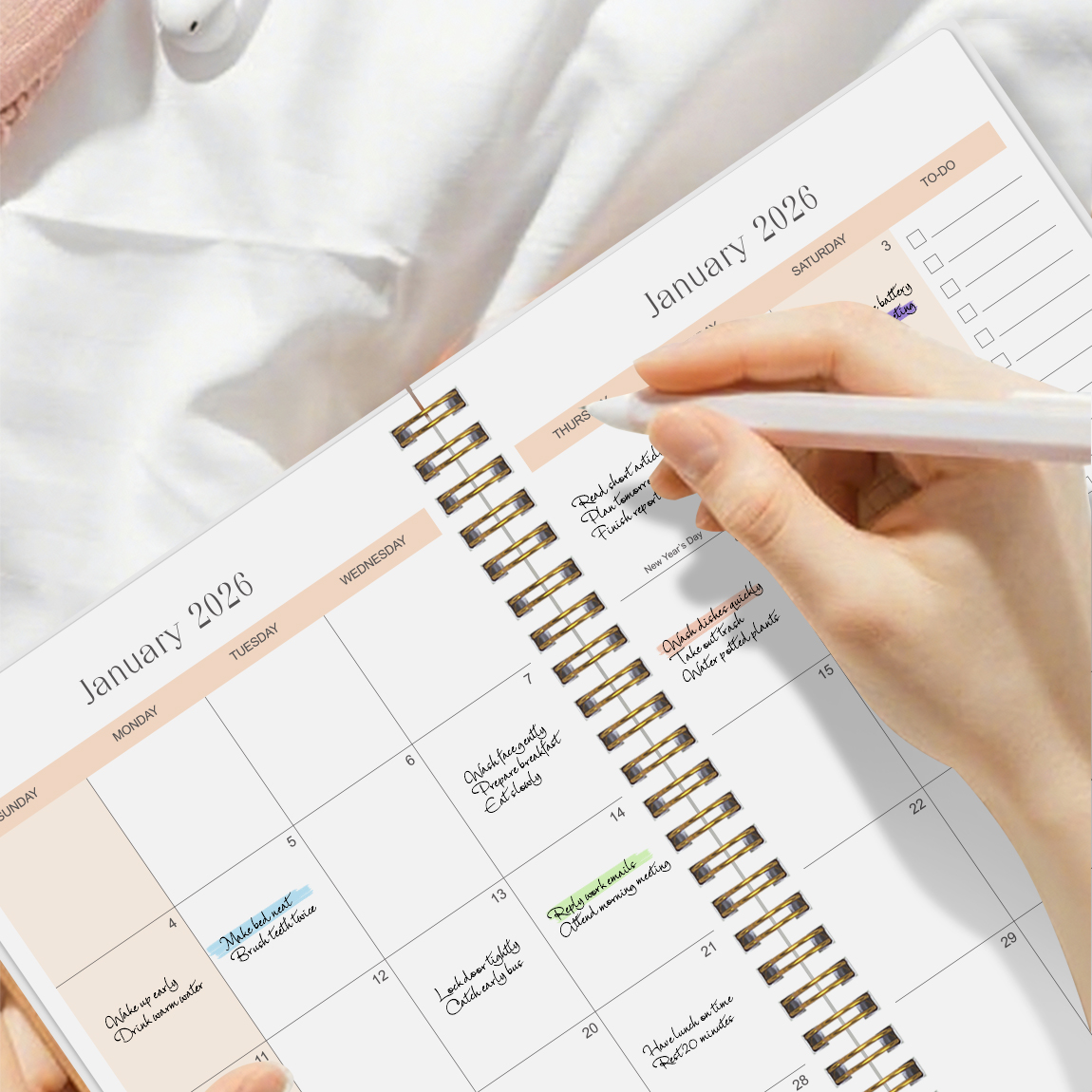 2026 A5 Monthly Planner, Flora - Meal Prep Weekly incelemesi ve fiyatı