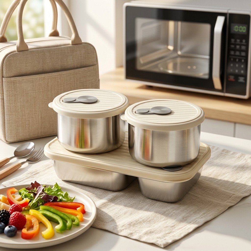 Microwave Safe 304 Stainless S - Meal Prep Plan incelemesi ve fiyatı