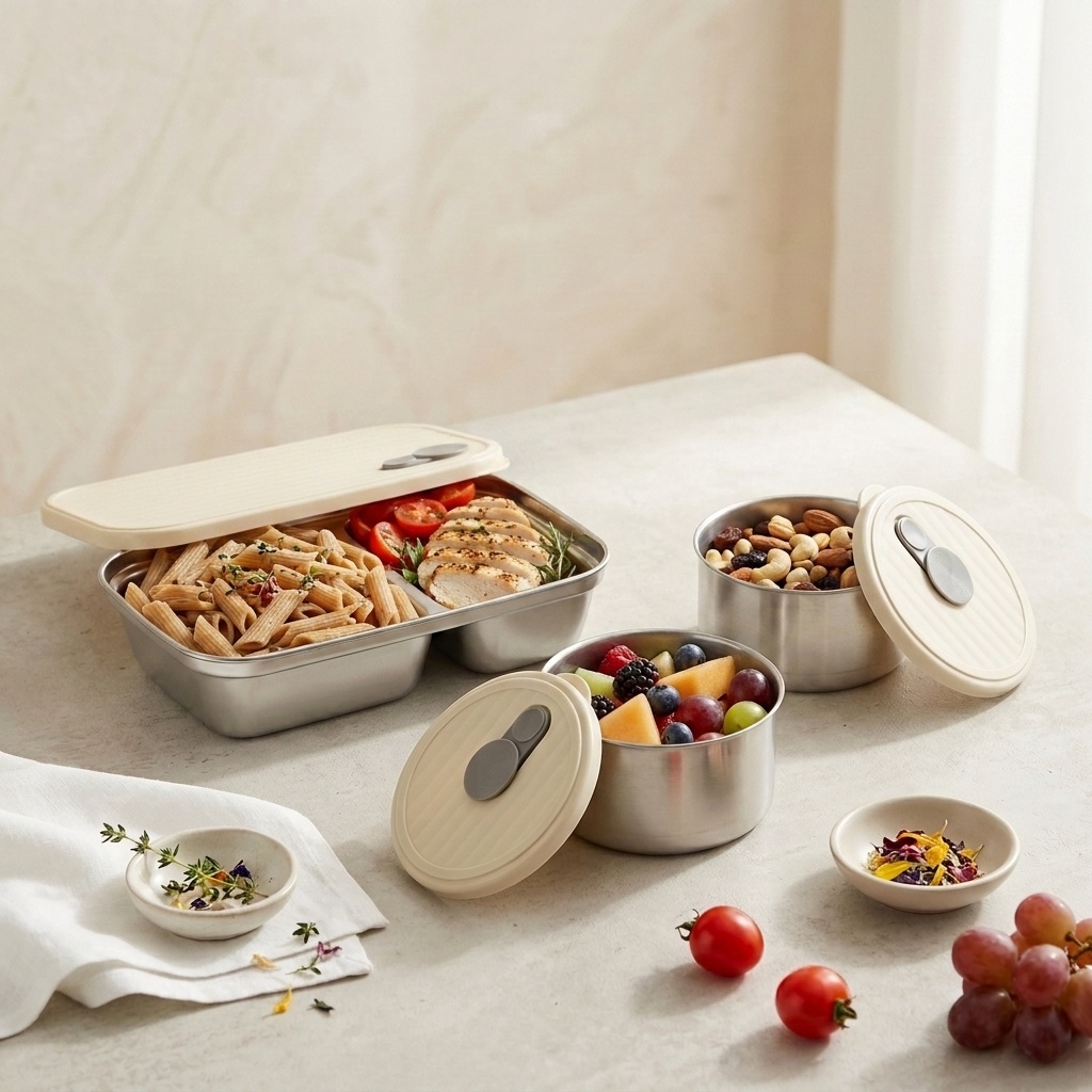 Microwave Safe 304 Stainless S - Meal Prep Plan incelemesi ve fiyatı