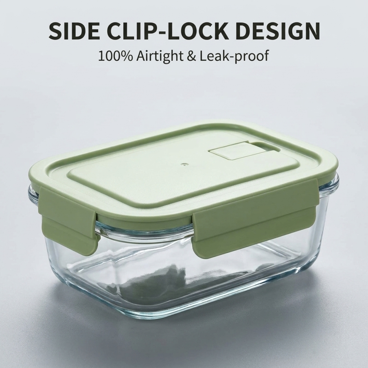 High Borosilicate Glass Lunch  - Meal Prep Glass Containers Oven Safe incelemesi ve fiyatı