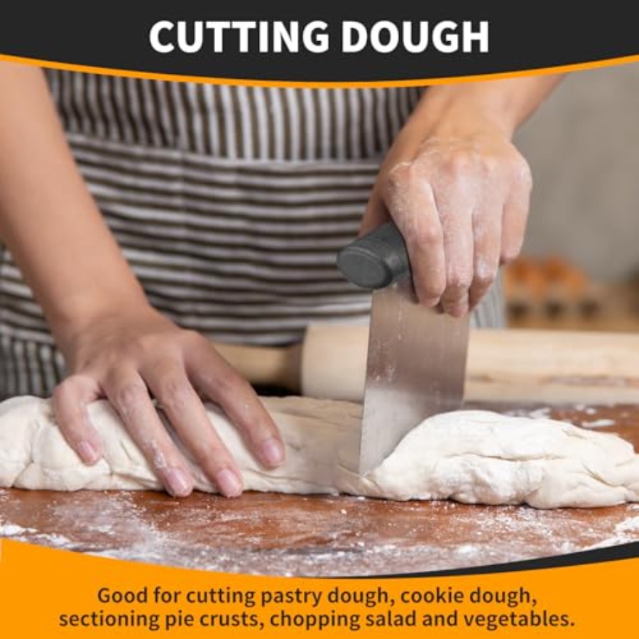 Bench Scraper Chopper - Baking - Meal Prep Pasta incelemesi ve fiyatı
