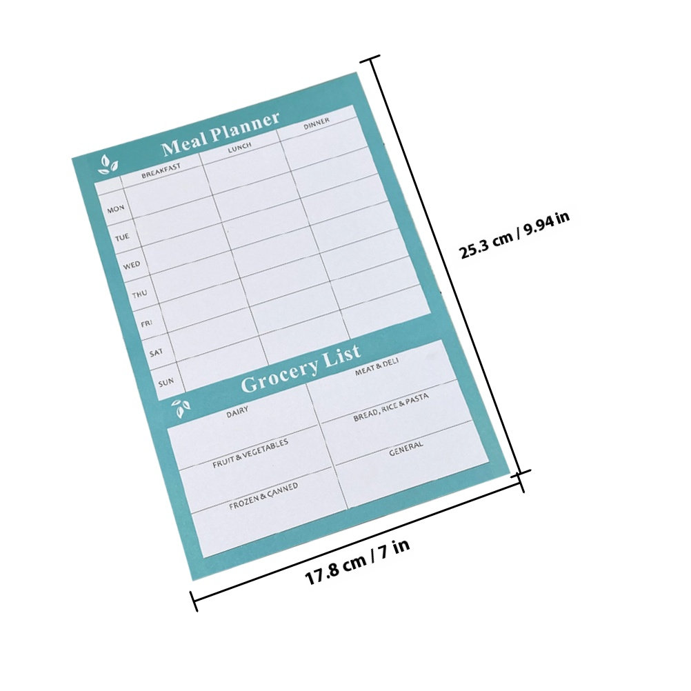 2Pcs Weekly Meal Planner Noteb - Meal Prep Weekly incelemesi ve fiyatı