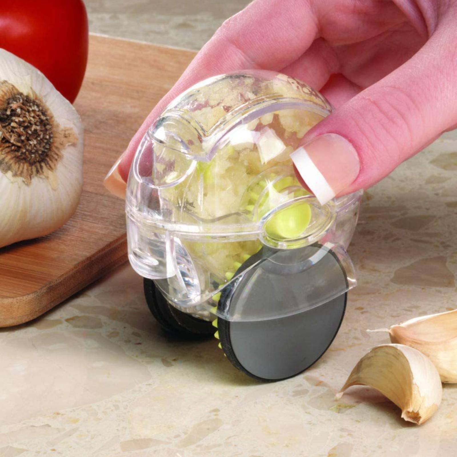 Hand Push Garlic Chopper Fast  - Meal Prep Manual incelemesi ve fiyatı