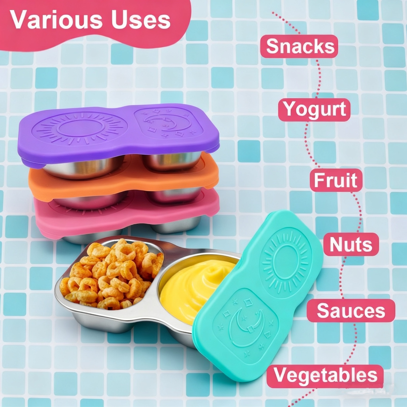 1pc Dipping Sauce Dish Stainle - Sauce Dipping Cup incelemesi ve fiyatı