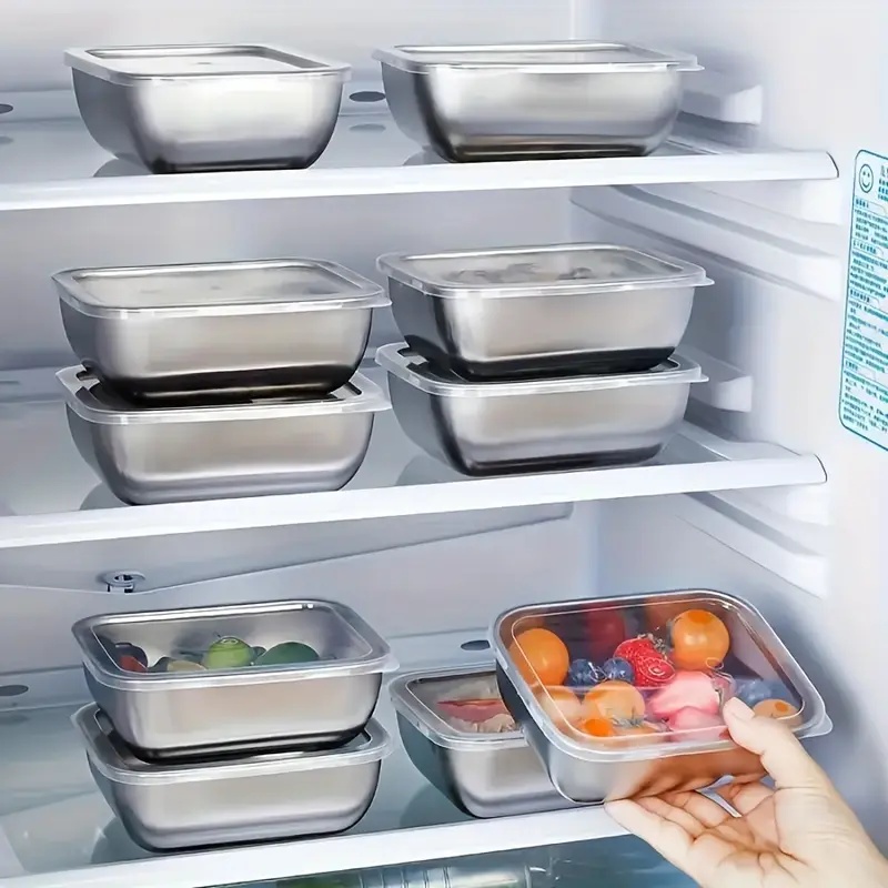 5-Piece Stainless Steel Food S - Meal Prep Gym incelemesi ve fiyatı