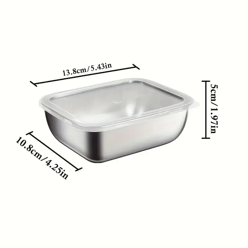 5-Piece Stainless Steel Food S - Meal Prep Gym incelemesi ve fiyatı