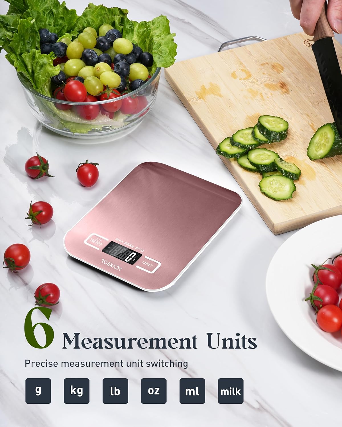 Food Scale, 11lb Digital Kitch - Meal Prep Healthy incelemesi ve fiyatı