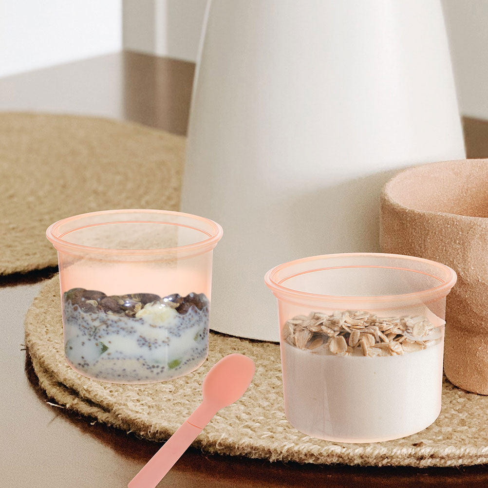 2Pcs Overnight Oats Jar Set Pr - Meal Prep Gym incelemesi ve fiyatı