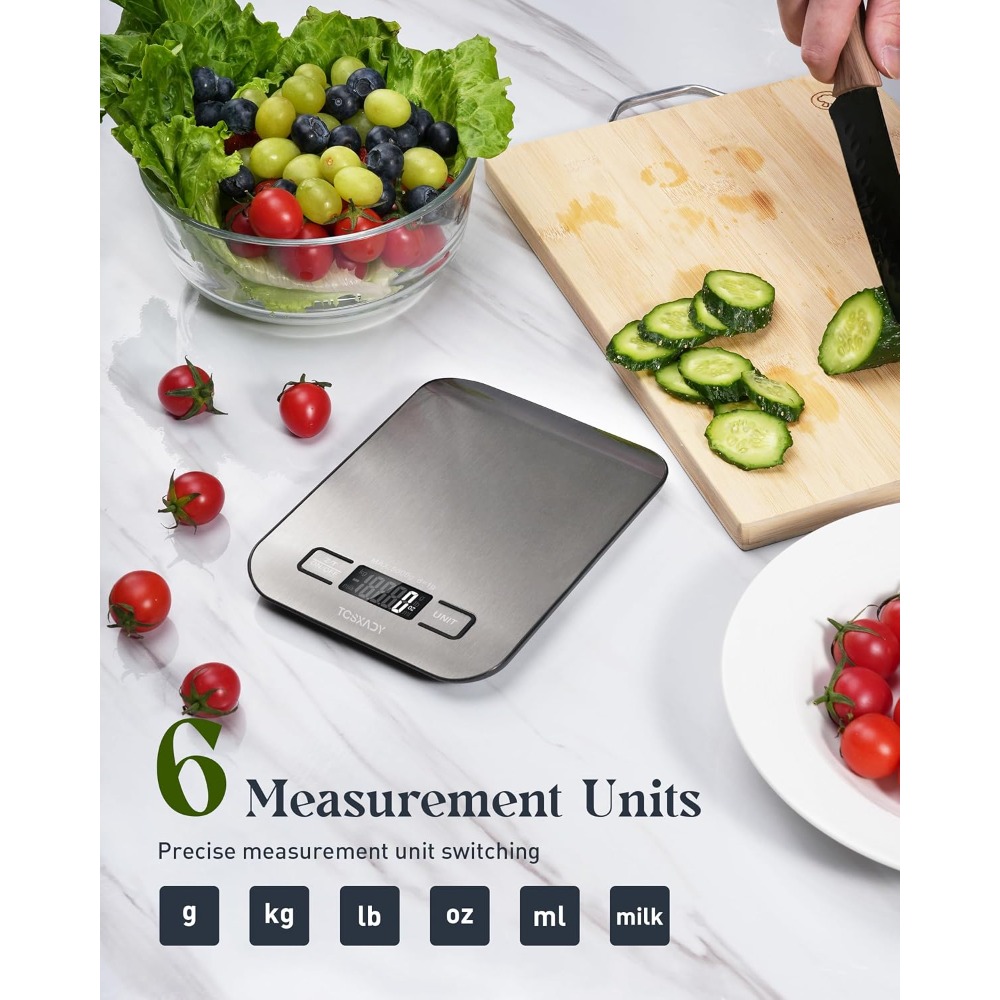Food Scale, 11lb Digital Kitch - Meal Prep Healthy incelemesi ve fiyatı