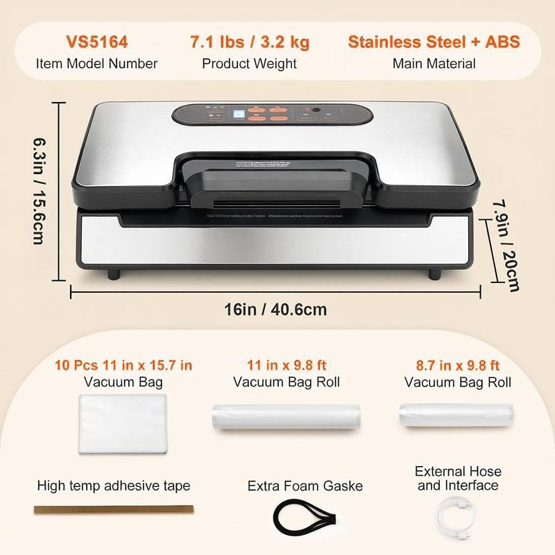 Food Preservation System 90Kpa - Meal Prep Manual incelemesi ve fiyatı