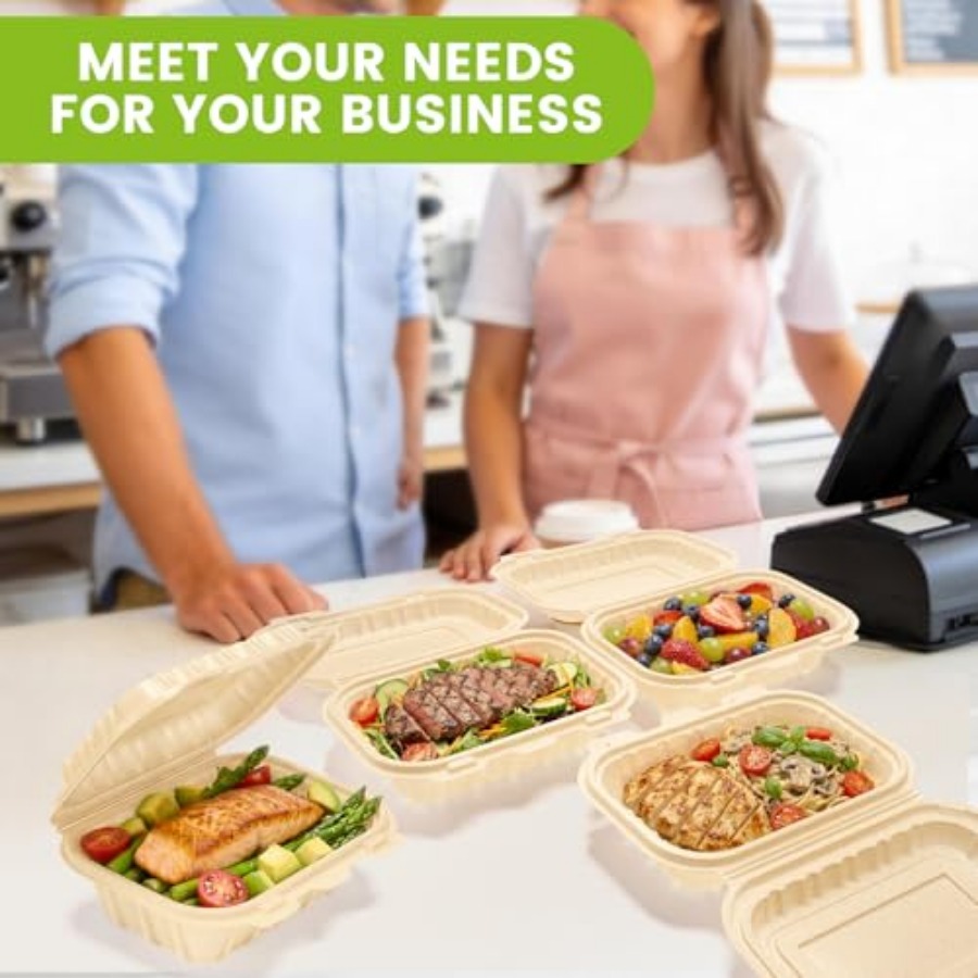 Clamshell Take Out Food Contai - Meal Prep Pasta incelemesi ve fiyatı