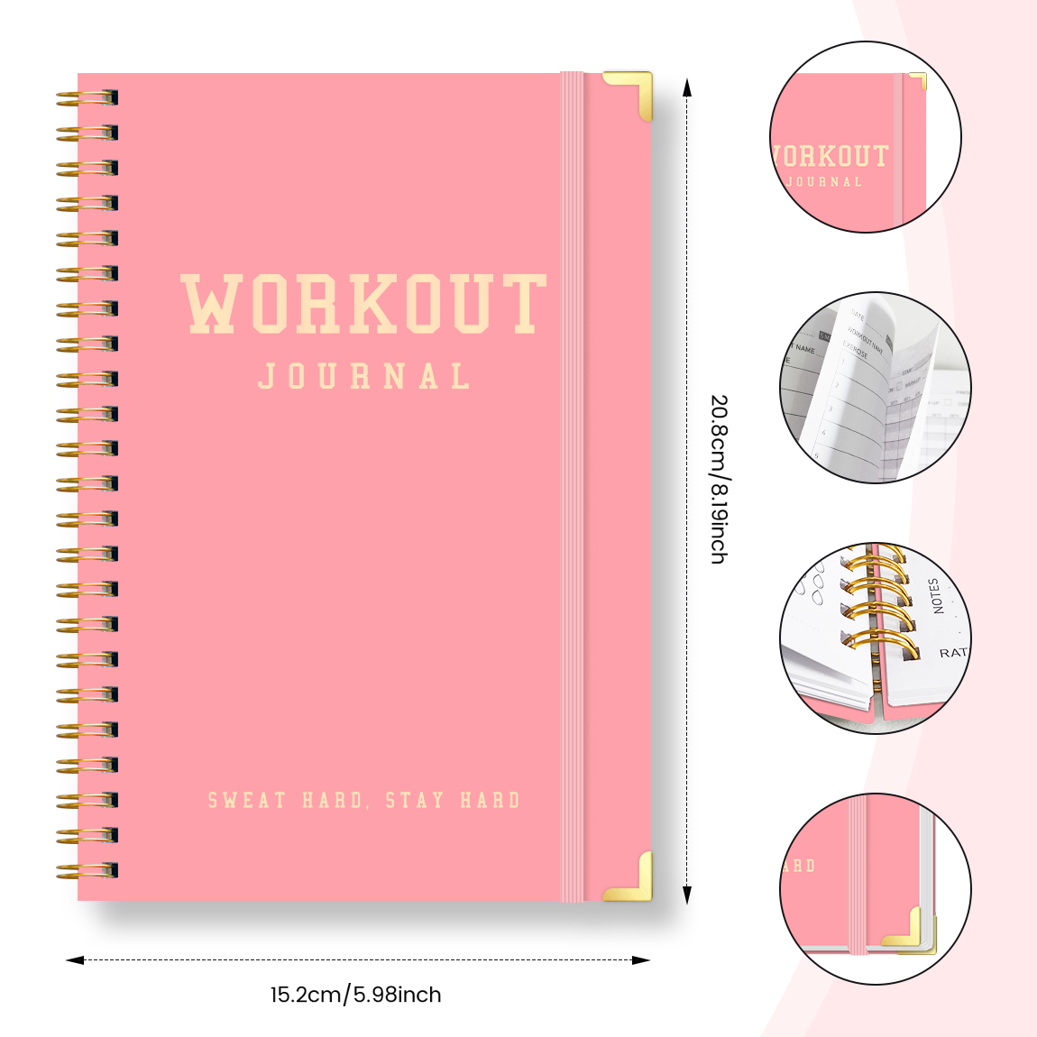 Workout Journal for Women Fitn - Meal Prep Weekly incelemesi ve fiyatı