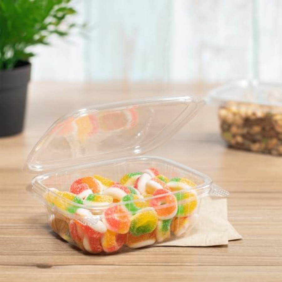 PET Hinged Deli Containers wit - Meal Prep Pasta incelemesi ve fiyatı