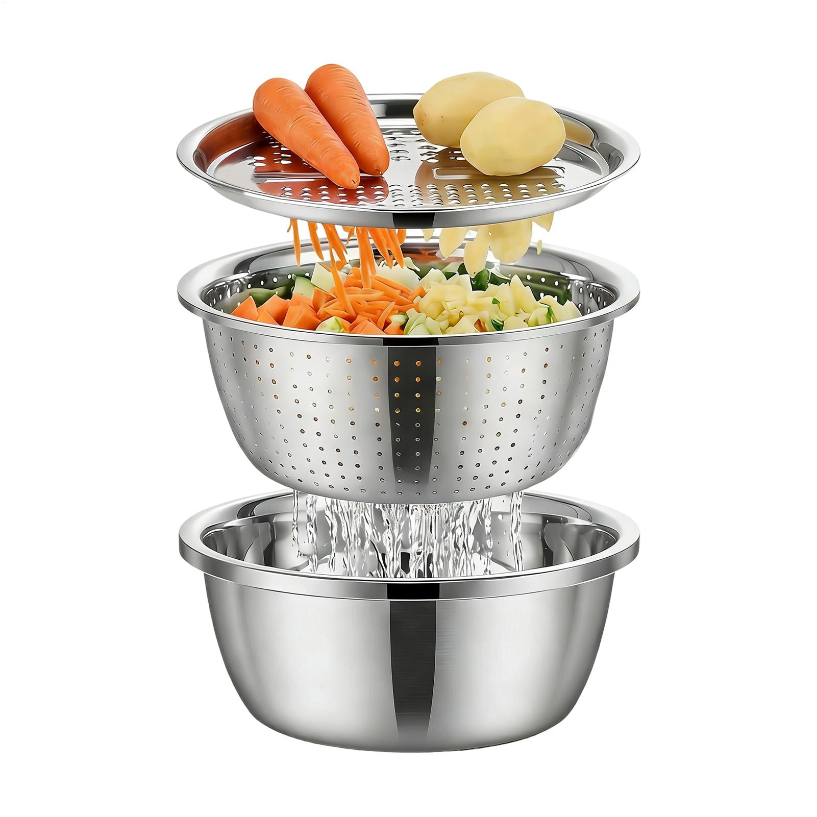 Stainless Steel Colander Strai - Meal Prep Pasta incelemesi ve fiyatı