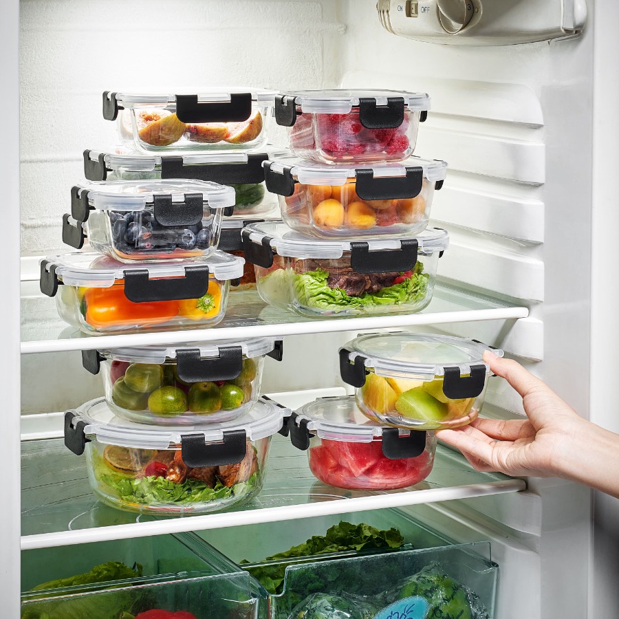 12pc Glass Meal Prep Container - Meal Prep Glass Containers Oven Safe incelemesi ve fiyatı