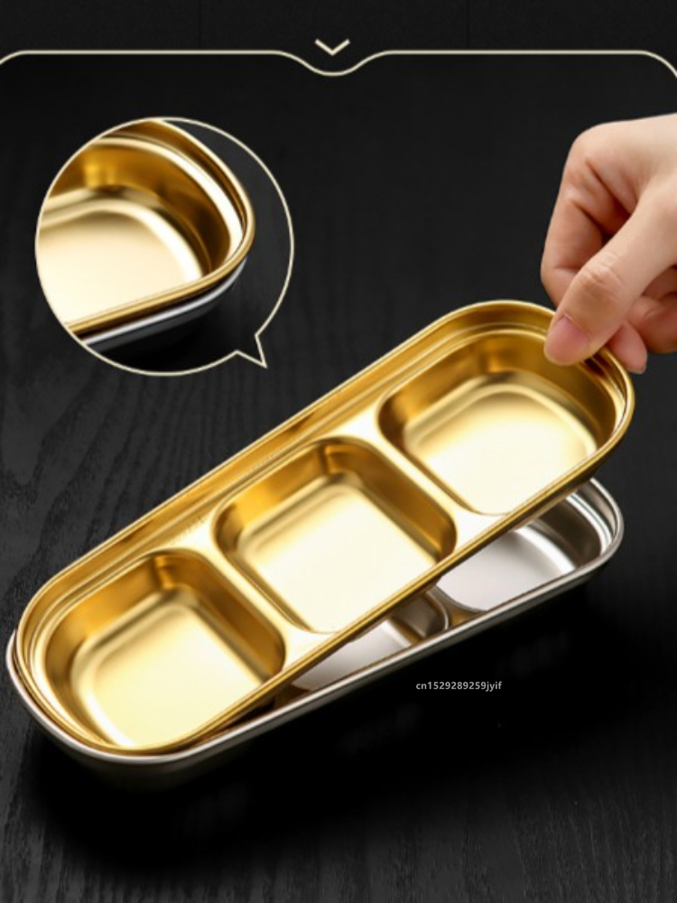 2/4pcs Stainless Steel Divided - Sauce Dipping Cup incelemesi ve fiyatı