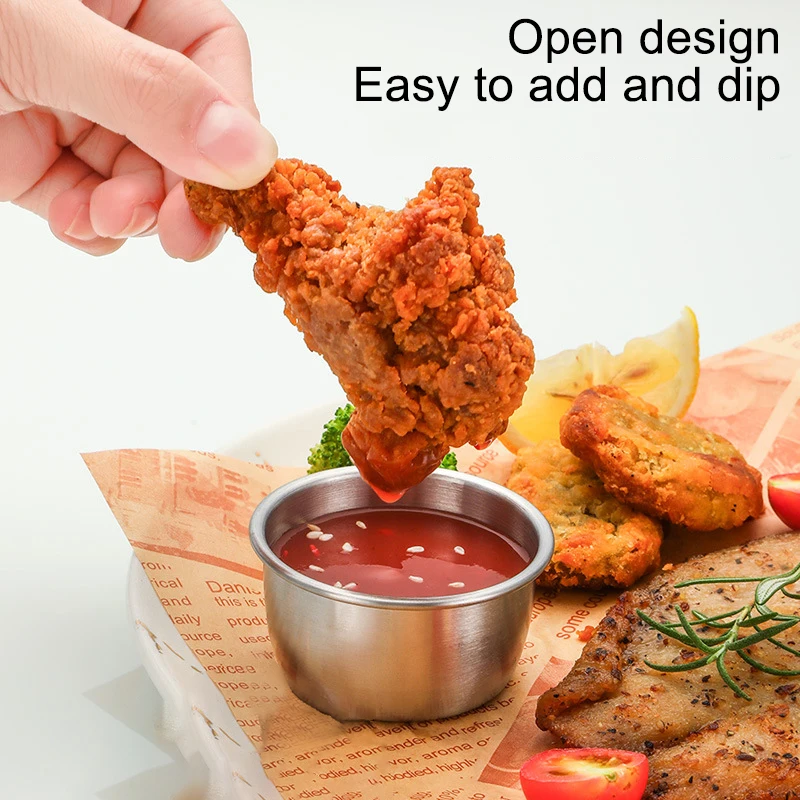 Sauce Dipping Bowl 304 Stainle - Sauce Dipping Cup incelemesi ve fiyatı