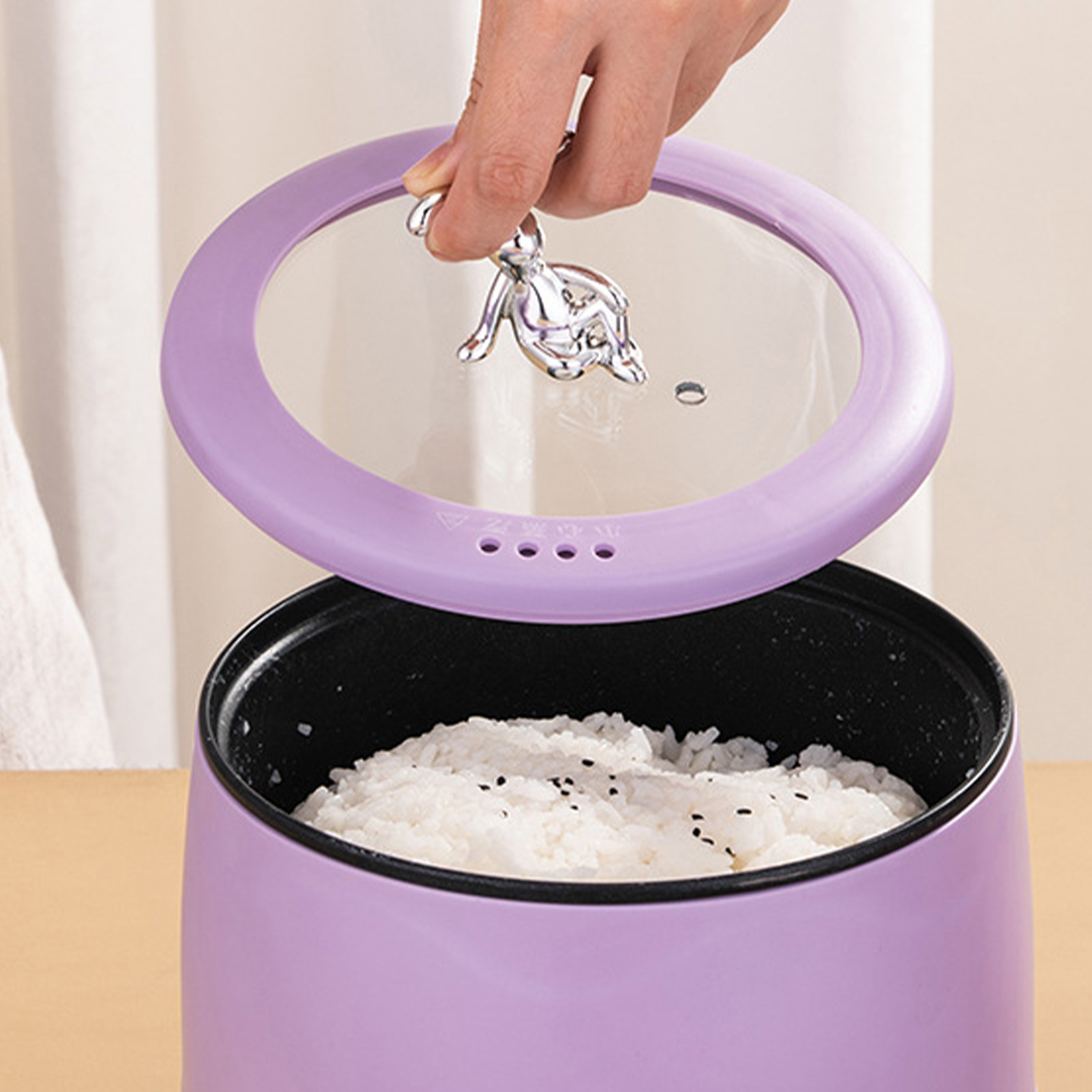 Smart Electric Mini Rice Cooke - Meal Prep Healthy incelemesi ve fiyatı