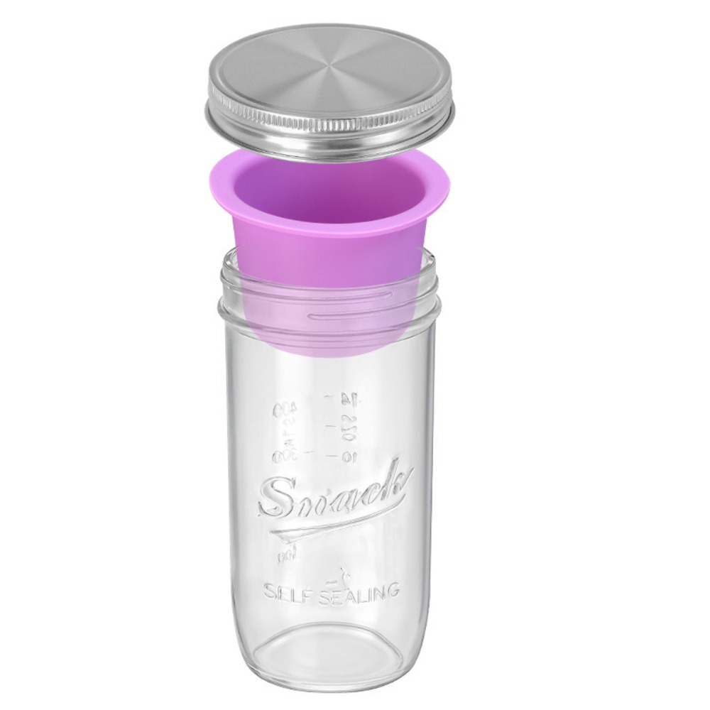 16/24 Oz Salad Glass Jars Wide - Meal Prep Weekly incelemesi ve fiyatı