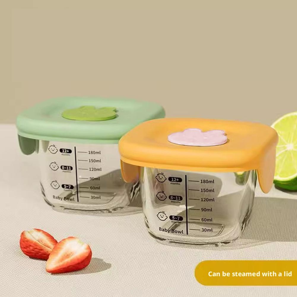 2PCS Glass Steaming Bowl Baby  - Meal Prep Plan incelemesi ve fiyatı