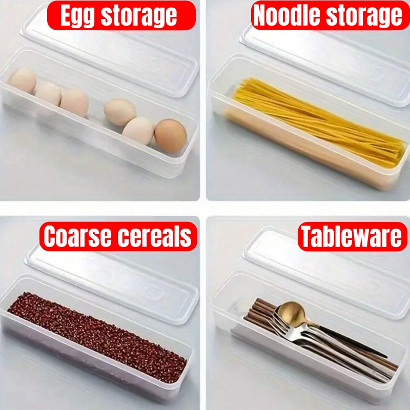 1/2/4Pcs Refrigerator Storage  - Meal Prep Gym incelemesi ve fiyatı