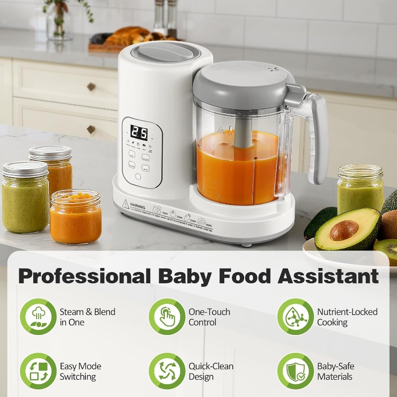Baby Food Maker Steamer Blende - Meal Prep Healthy incelemesi ve fiyatı