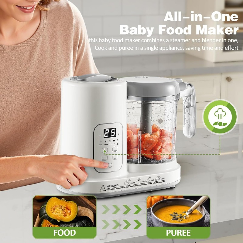 Baby Food Maker Steamer Blende - Meal Prep Healthy incelemesi ve fiyatı