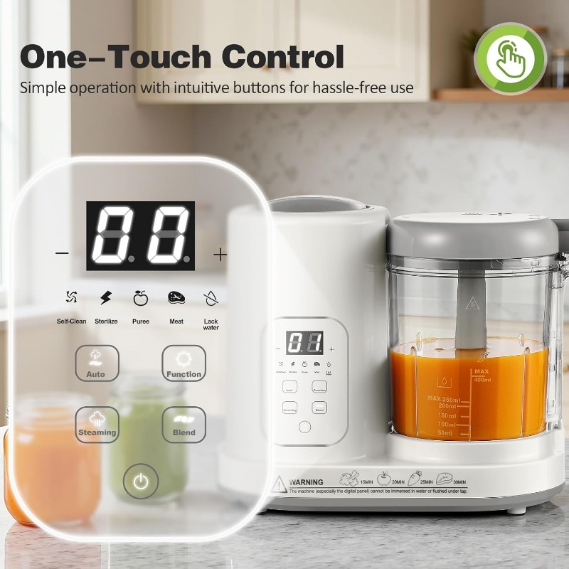 Baby Food Maker Steamer Blende - Meal Prep Healthy incelemesi ve fiyatı