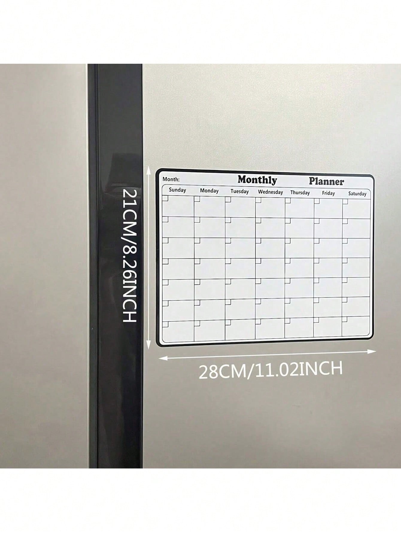 1pc dry erase magnetic refrige - Meal Prep Weekly incelemesi ve fiyatı