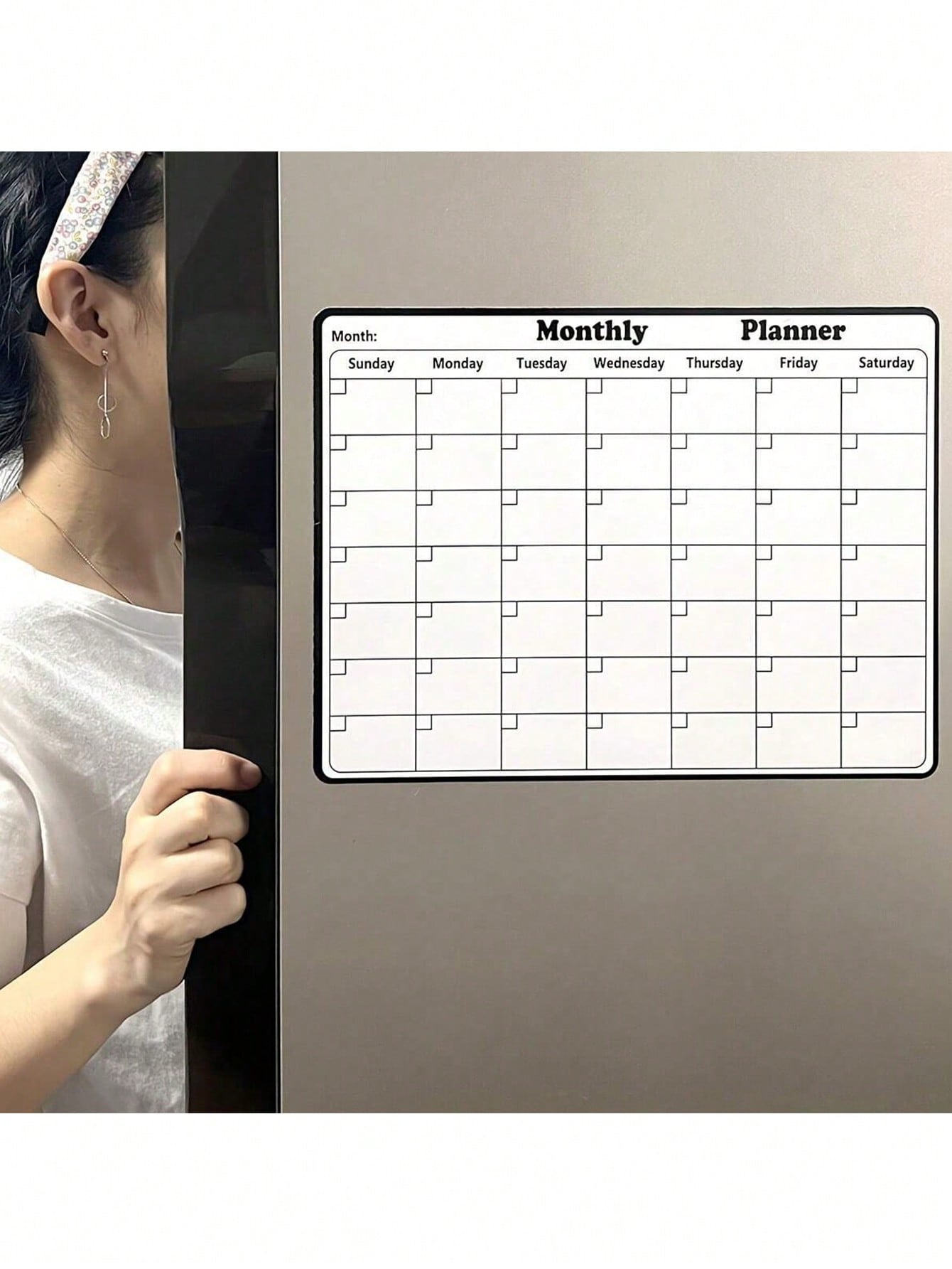 1pc dry erase magnetic refrige - Meal Prep Weekly incelemesi ve fiyatı