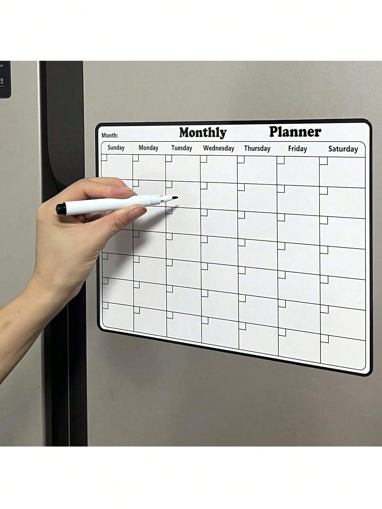 1pc dry erase magnetic refrige - Meal Prep Weekly incelemesi ve fiyatı
