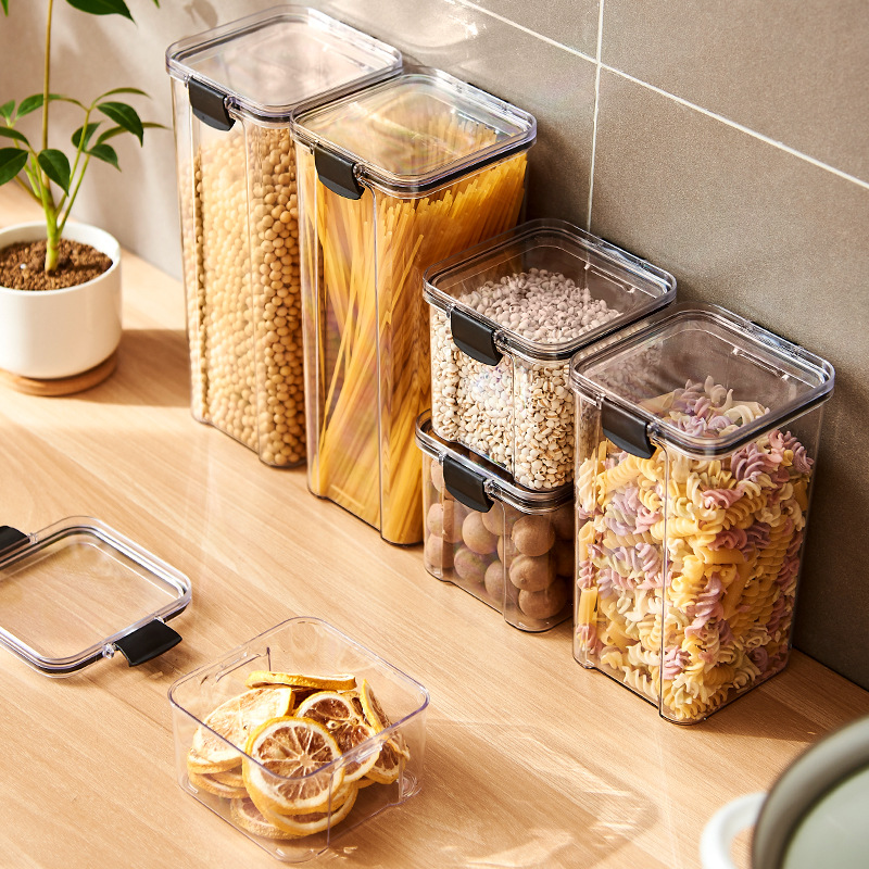Sealed Jars Kitchen Grain Stor - Meal Prep Gym incelemesi ve fiyatı