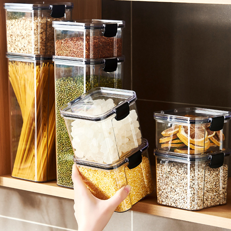 Sealed Jars Kitchen Grain Stor - Meal Prep Gym incelemesi ve fiyatı