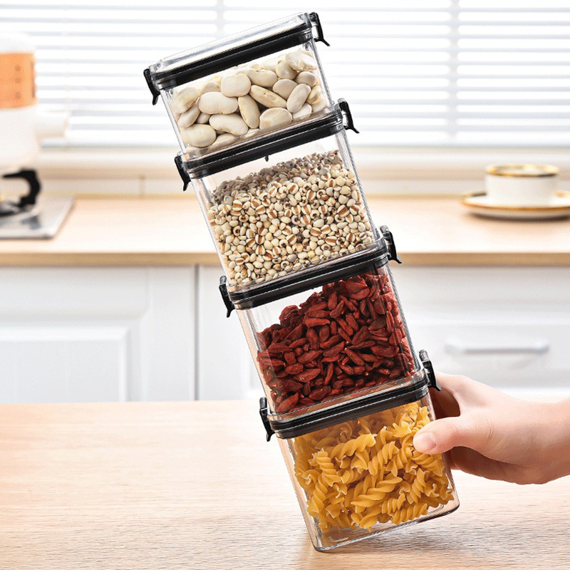 Sealed Jars Kitchen Grain Stor - Meal Prep Gym incelemesi ve fiyatı