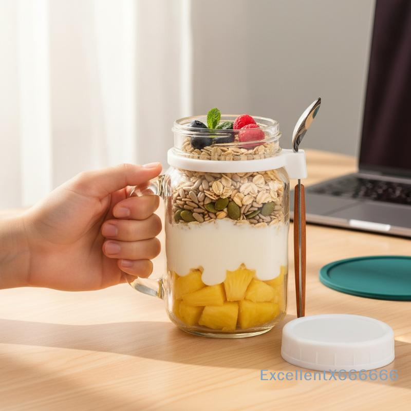 500ml Glass Container for Over - Meal Prep Healthy incelemesi ve fiyatı