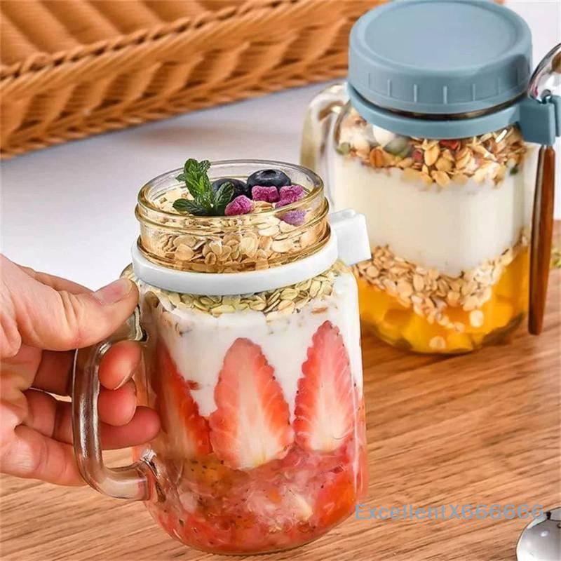 500ml Glass Container for Over - Meal Prep Healthy incelemesi ve fiyatı