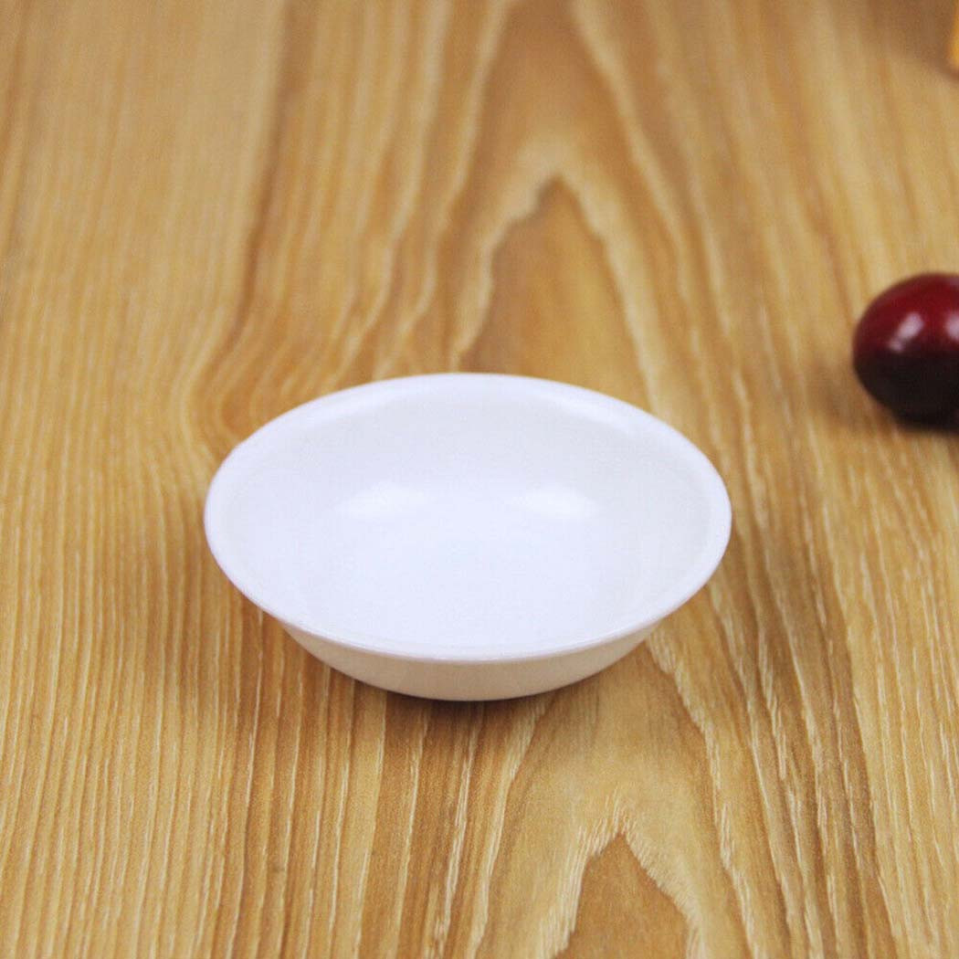 5pcs White Plastic Sauce Dishe - Sauce Dipping Cup incelemesi ve fiyatı