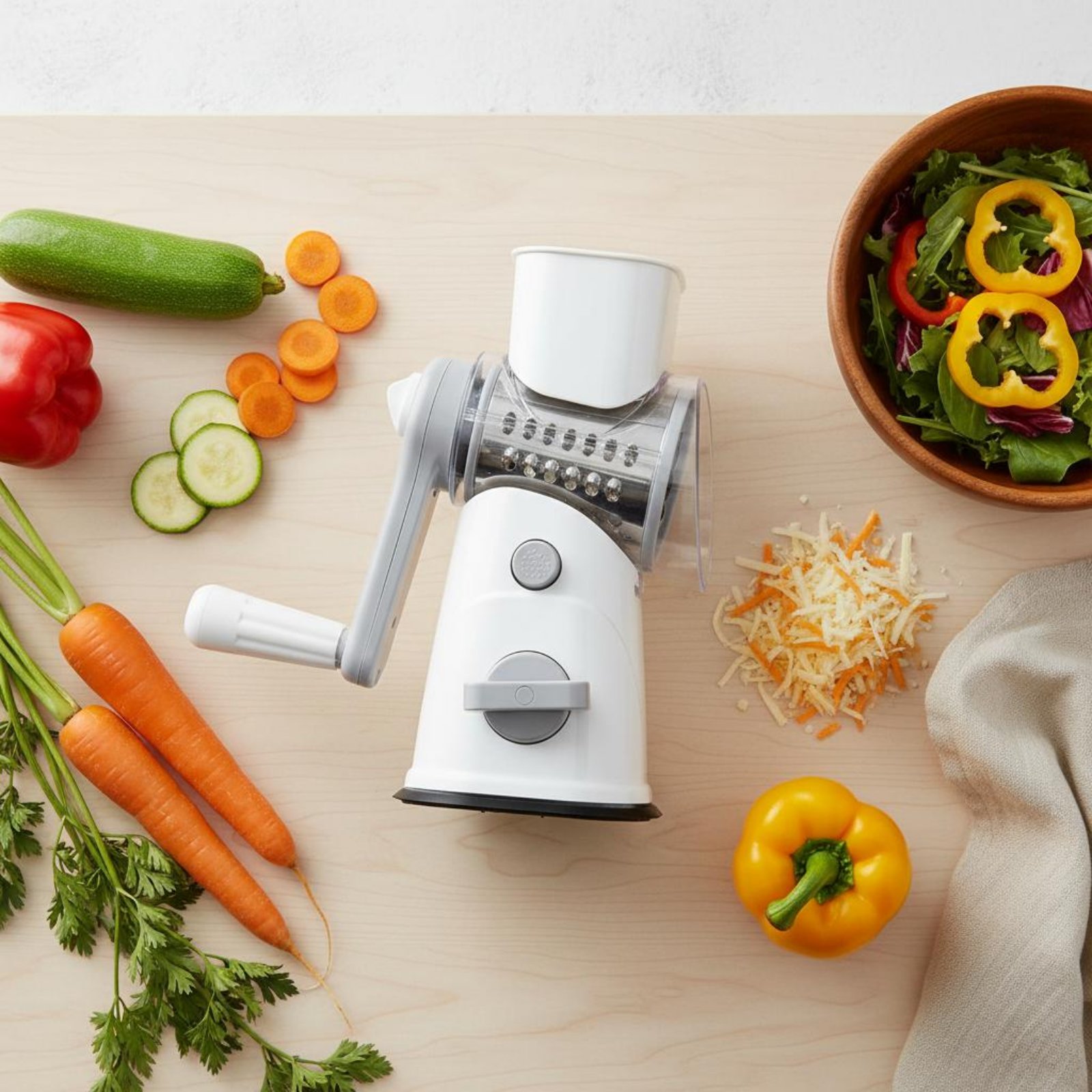 3 in 1 Drum Cutter Interchange - Meal Prep Manual incelemesi ve fiyatı