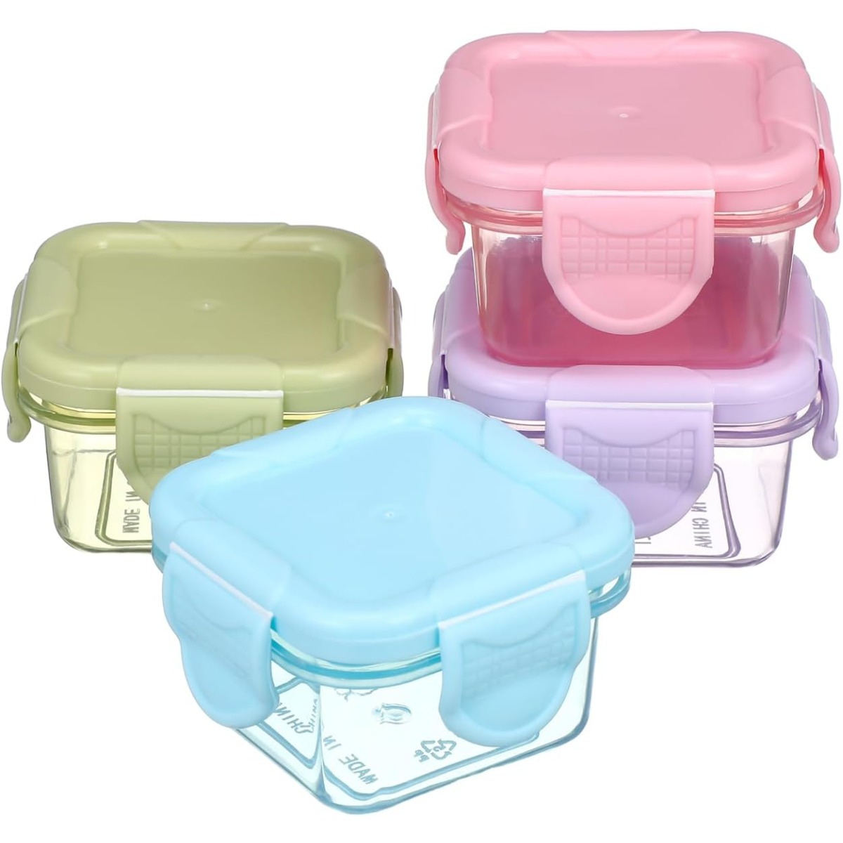 4 PCS Food Storage Containers  - Meal Prep Plan incelemesi ve fiyatı