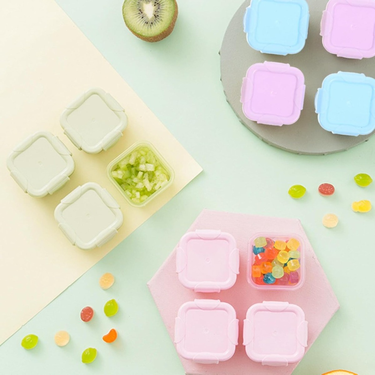 4 PCS Food Storage Containers  - Meal Prep Plan incelemesi ve fiyatı