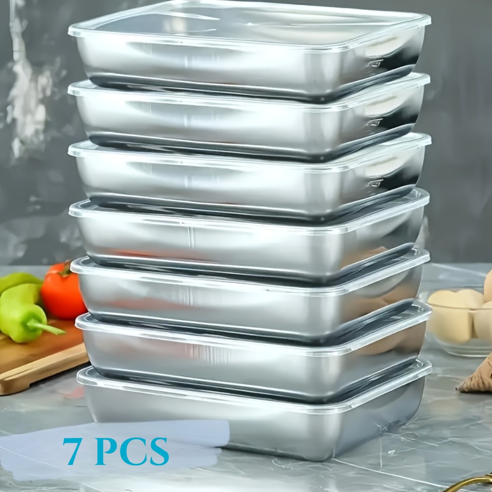7-Piece Stainless Steel Food S - Meal Prep Gym incelemesi ve fiyatı