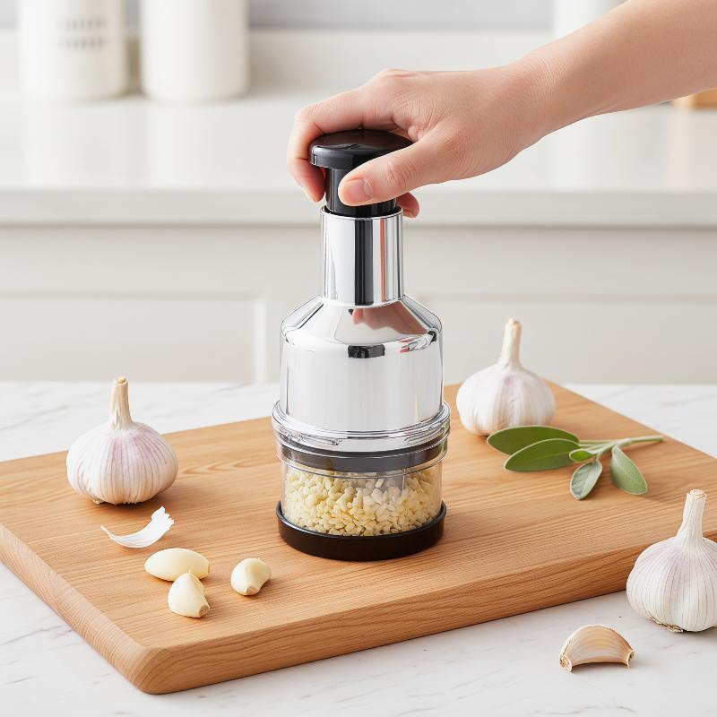 Manual Mincer Garlic Press 304 - Meal Prep Manual incelemesi ve fiyatı