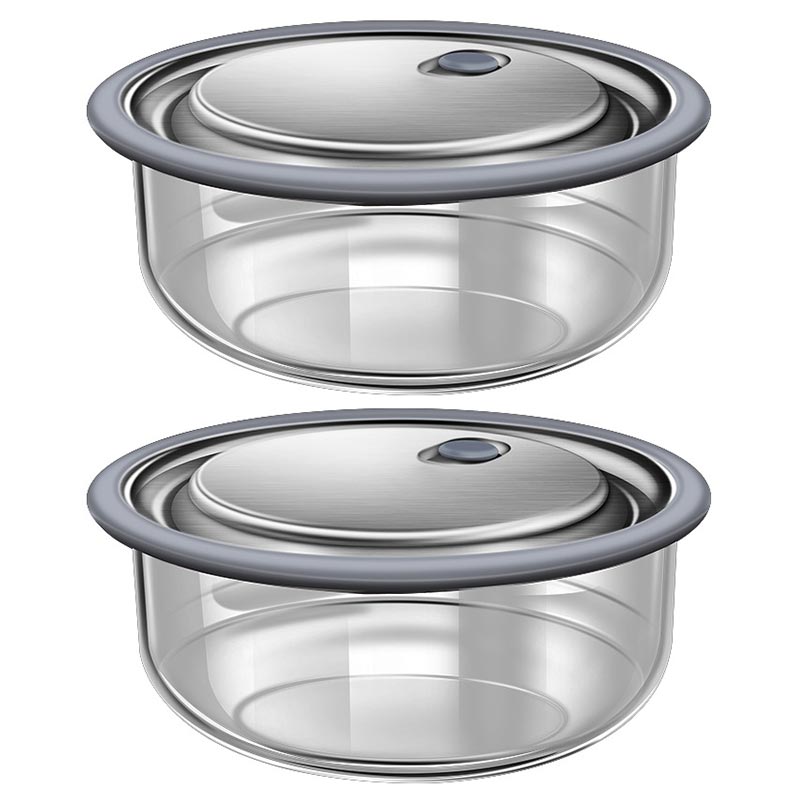 New Thicken High Borosilicate  - Meal Prep Glass Containers Oven Safe incelemesi ve fiyatı