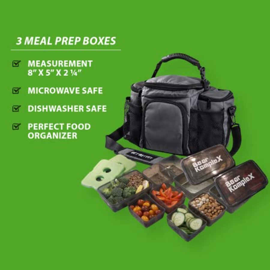 Insulated Meal Prep Lunch Box  - Meal Prep Gym incelemesi ve fiyatı