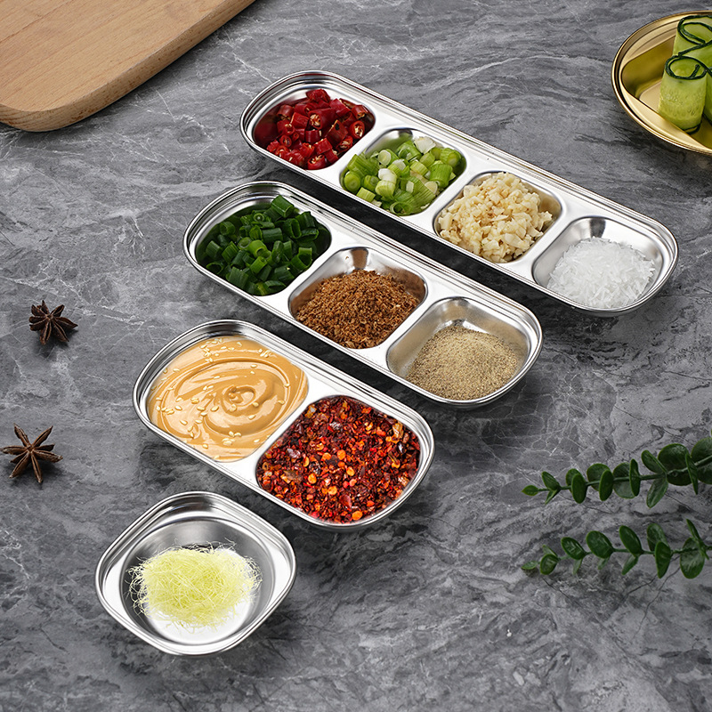 Stainless Steel Divided Dip Bo - Sauce Dipping Cup incelemesi ve fiyatı