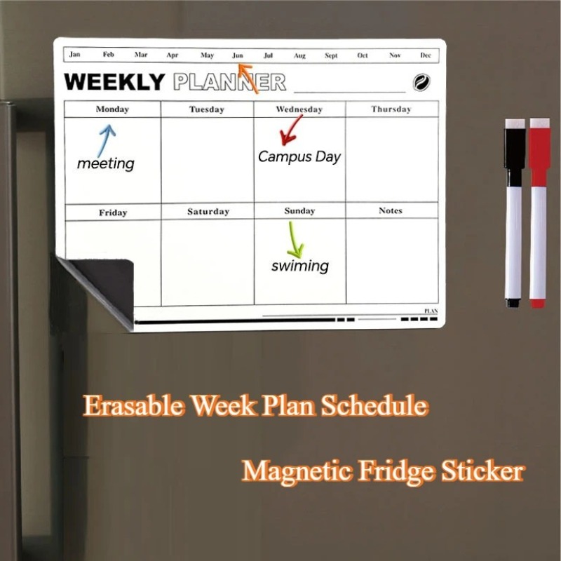Erasable Week Plan Schedule Ca - Meal Prep Weekly incelemesi ve fiyatı